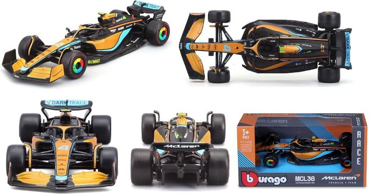 Produktbild Bburago F1 Modellautos ohne Helm