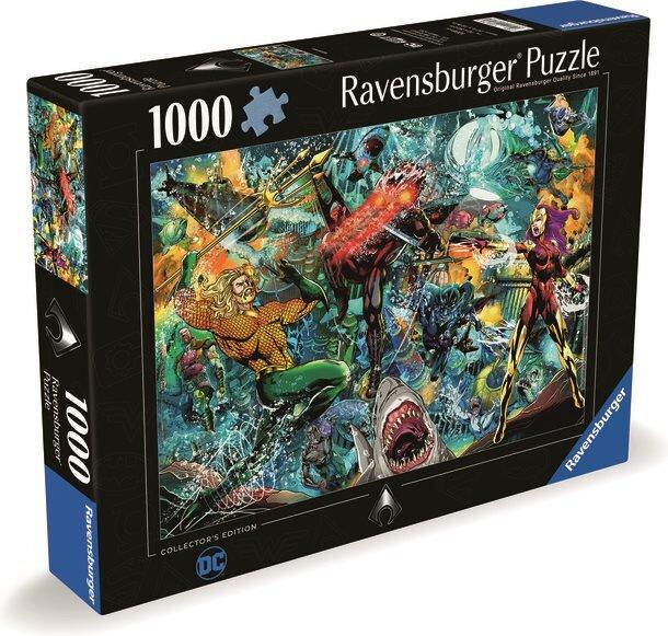 Actual product image Ravensburger Adult puzzle 1000 Teile - Justice League - Aquaman (1000 pieces)