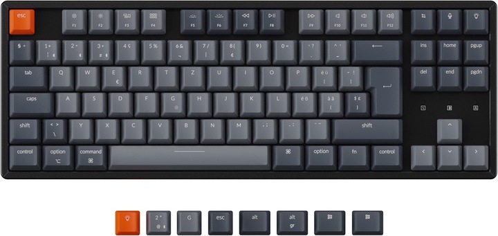 Actual product image Keychron K8 Hot-Swap (CH, Cable, Wireless)