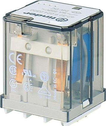 Actual product image Finder 62.32.9.220.0040 Steekrelais 220 V/DC 16 A 2x wisselcontact 10 stuk(s)