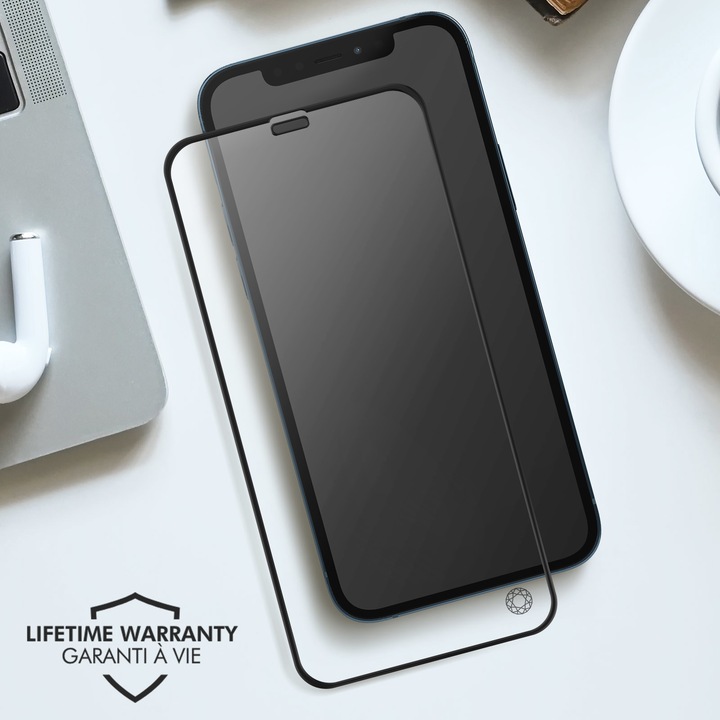 Actual product image Bigben Connected Glass screen protector (1 Piece, Realme 12 Pro+, Apple iPhone 12)