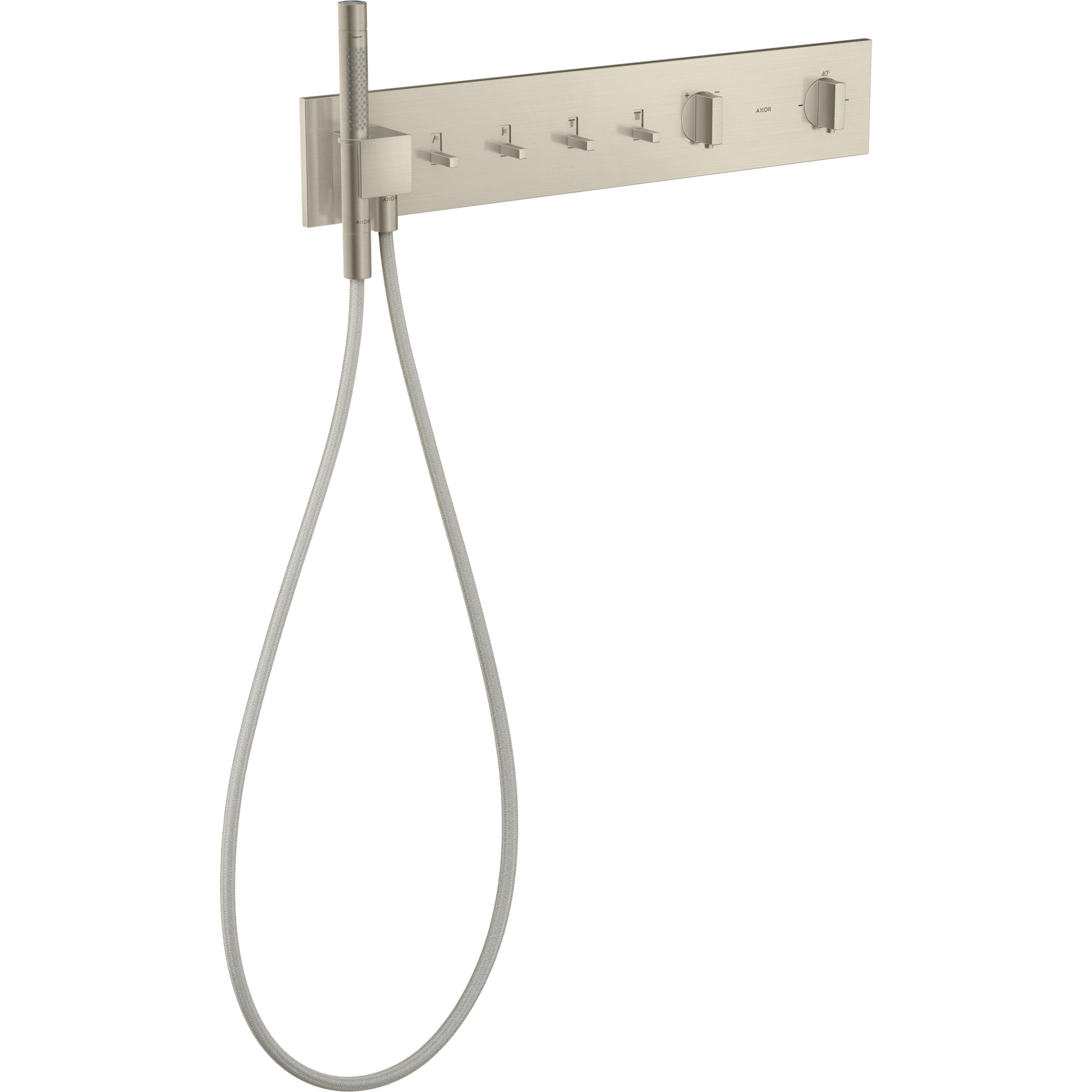 hansgrohe, Duschsystem, AXOR ShowerComposition Thermostatmodul Select, 4 Verbraucher, 610/110, 12573