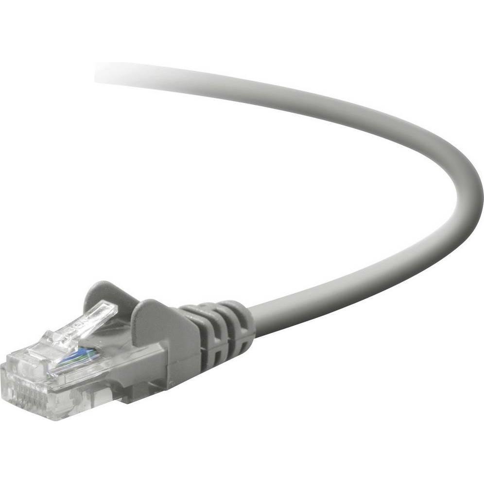 Belkin Patch Cable Snagless Molded Netzwerkkabel (U/UTP, CAT5e, 15 m), Netzwerkkabel