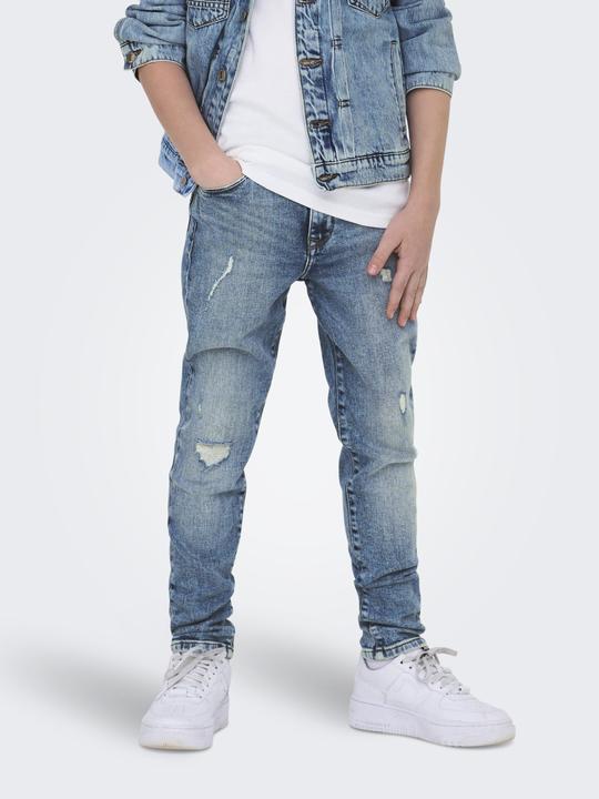 Immagine prodotto Only & Sons Junior OSJYOKE Mid Rise Verjüngt Jeans Slim Fit Jeans (176)