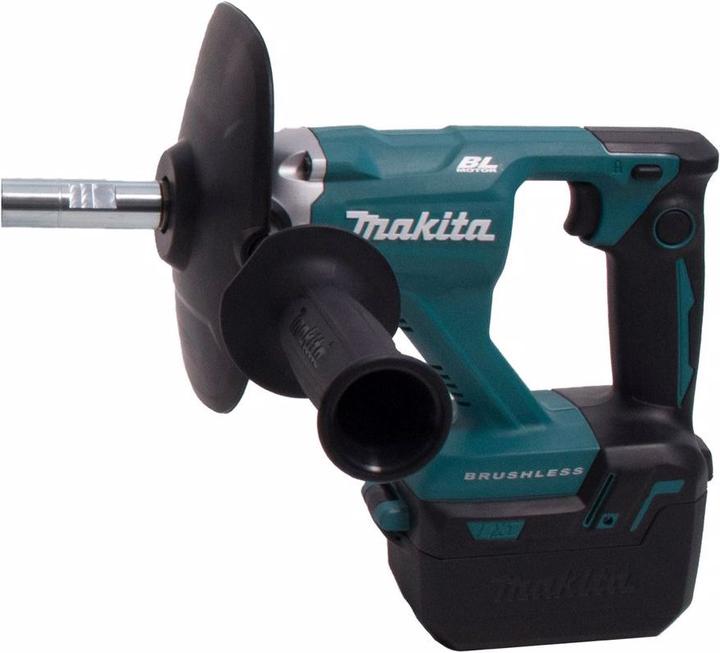 Image du produit Makita DUT 130 RF Mélangeur sans fil 18V M14 Brushless + 2x batterie 3,0Ah + chargeur
