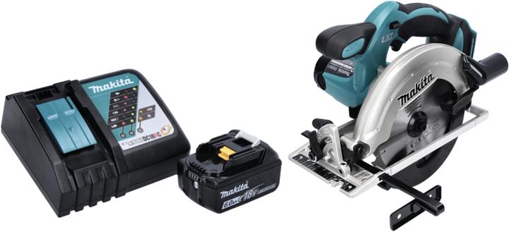 Actual product image Makita DSS 611 RG1 Battery hand-held circular saw 18 V 165 mm + 1x battery 6.0 Ah + charger