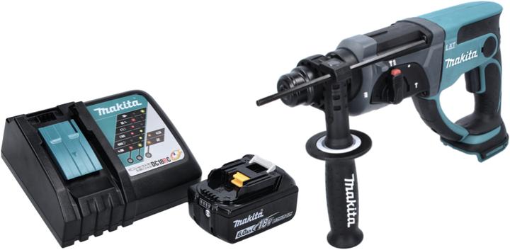 Produktbild Makita DHR 202 RG1 Akku Kombihammer 18 V 2,0 J SDS Plus + 1x Akku 6,0 Ah + Ladegerät