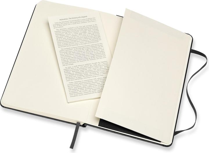 Actual product image Moleskine Notebook classic (11.5 x 18 cm, Plain, Hardcover)