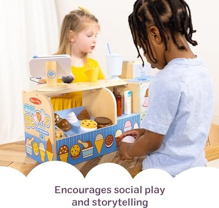 Actual product image Melissa & Doug Cool Scoops Ice Creamery