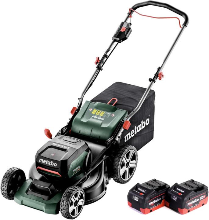 Produktbild Metabo RM 36-18 LTX BL 46 Akku Rasenmäher 36 V ( 2x 18 V ) 46 cm Brushless + 2x Akku 8,0 Ah - ohne L (Akkubetrieb)