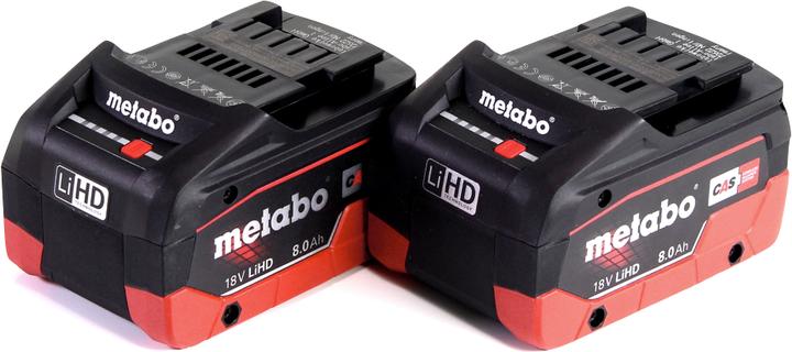Produktbild Metabo RM 36-18 LTX BL 46 Akku Rasenmäher 36 V ( 2x 18 V ) 46 cm Brushless + 2x Akku 8,0 Ah - ohne L (Akkubetrieb)