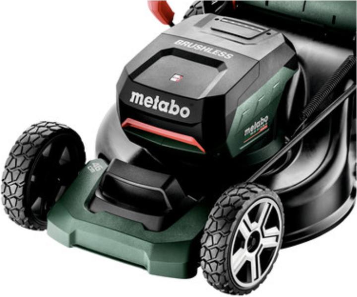 Produktbild Metabo RM 36-18 LTX BL 46 Akku Rasenmäher 36 V ( 2x 18 V ) 46 cm Brushless + 2x Akku 8,0 Ah - ohne L (Akkubetrieb)