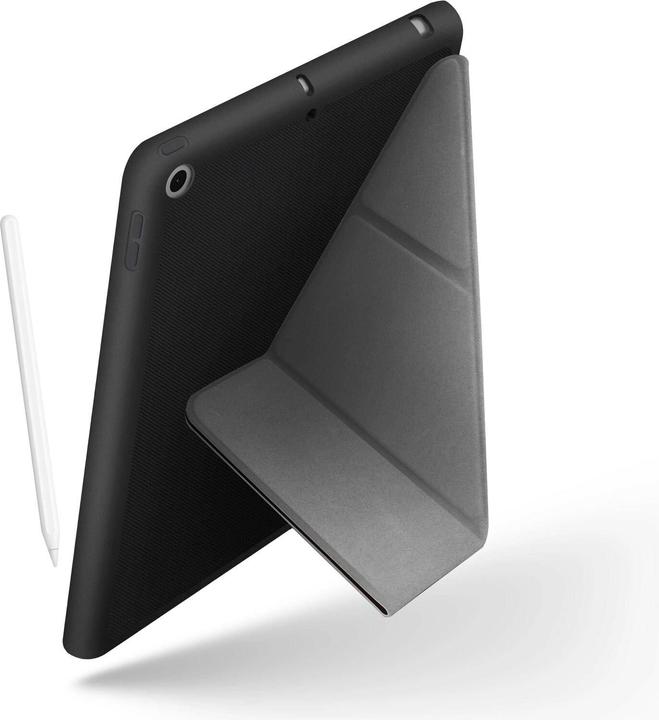 Uniq Tablet case etui Transforma Rigor iPad 10.2" (2019) black/ebony black (Apple iPad Pro 10.5 2017)