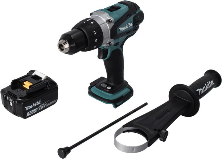 Produktbild Makita DHP 458 F1 Akku Schlagbohrschrauber 18 V 91 Nm + 1x Akku 3,0 Ah - ohne Ladegerät (Akkubetrieb)