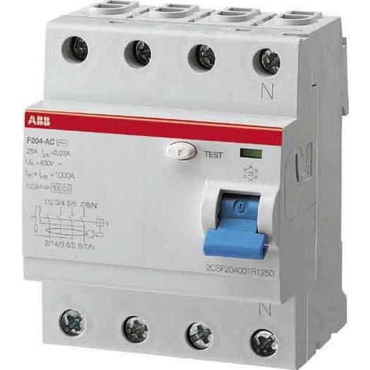 ABB, Schutzschalter, STOTZ-KONTAKT 2CSF204201R3400 Stromunterbrecher Residual-current device