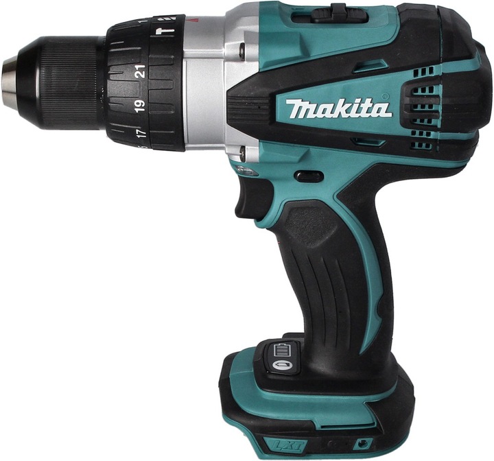 Actual product image Makita DHP 458 RF Battery impact drill 18 V 91 Nm + 2x battery 3.0 Ah + charger (Rechargeable battery operated)