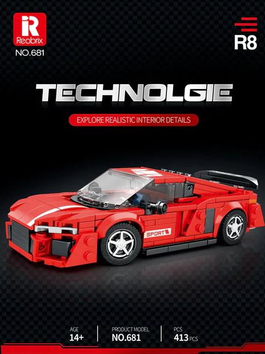 Produktbild ReoBrix Sportwagen R8