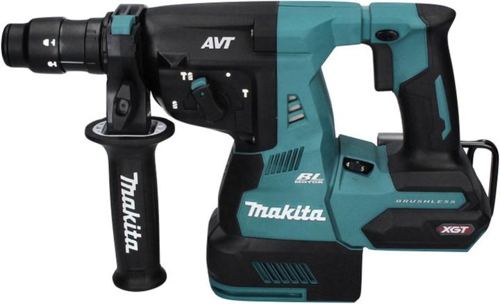 Actual product image Makita HR 004 GD2 Battery combi hammer 40 V max. 2.8 J SDS plus XGT Brushless + 2x battery 2.5 Ah + charger (Rechargeable battery operated)