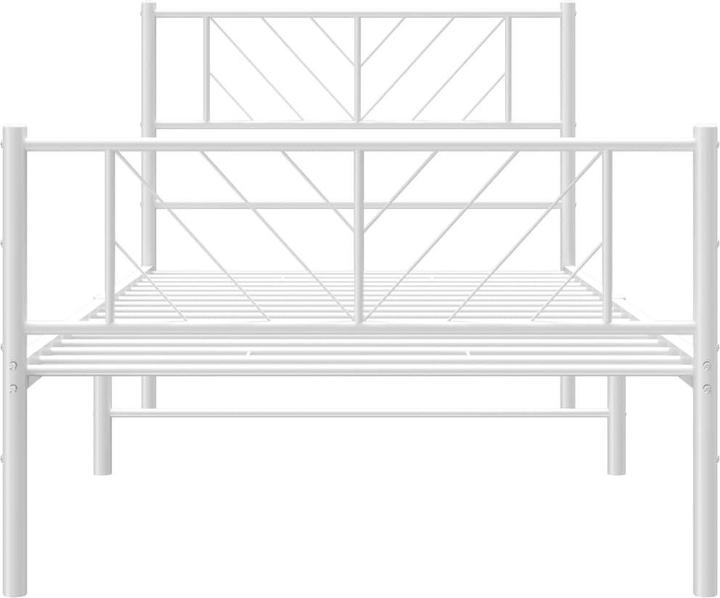 Produktbild vidaXL Metall Bettgestell (75 x 190 cm)