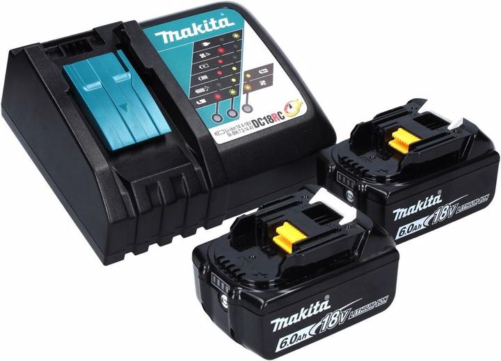 Immagine prodotto Makita Oscillatore a batteria DTM 51 RGJ 18 V + 2x batteria 6,0 Ah + caricatore + Makpac