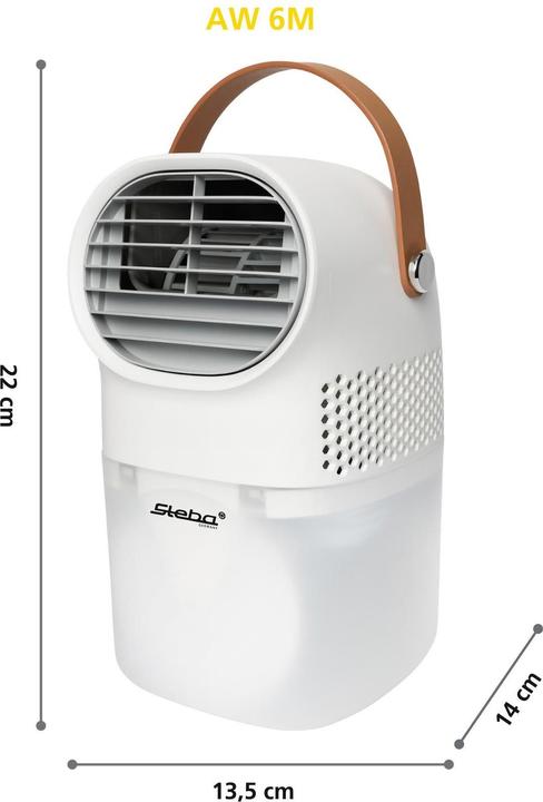 Actual product image Steba AW 6M Air Washer White