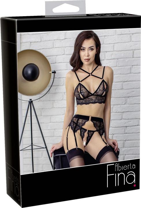 Produktbild Abierta Fina BH Strapsset L (L)