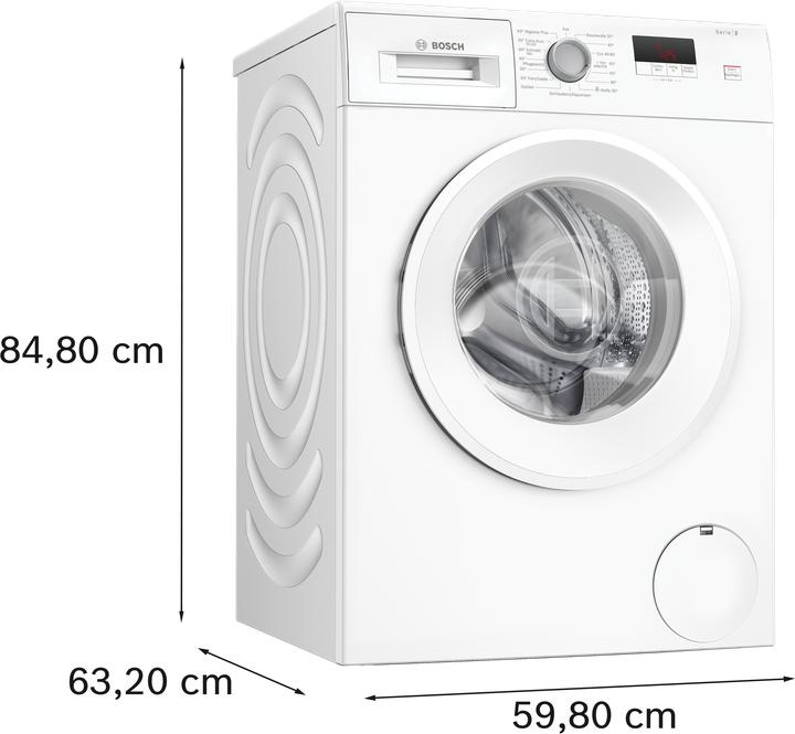 Produktbild Bosch Hausgeräte WGE02420 (7 kg, Links)