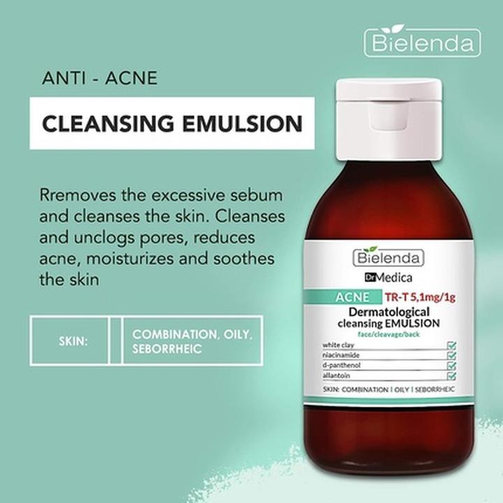 Image du produit Bielenda Dr Medica Acné (Lait nettoyant, 250 ml)