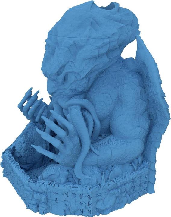 Produktbild Feldherr Fates End Würfelturm Cthulhu himmelblau für Pen-&-Paper Tabletop (Kunststoff)