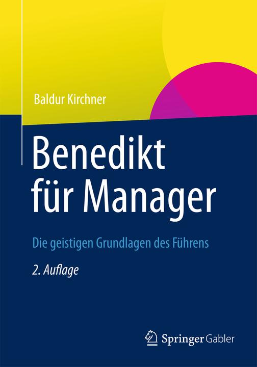 Produktbild Benedikt für Manager (Deutsch, Baldur, Kirchner, 1993)
