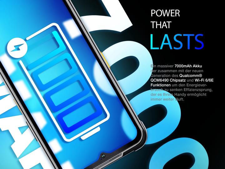 Immagine prodotto AGM G2 Guardian 8+256GB 5G (256 GB, 6.58", Doppia SIM, 5G)