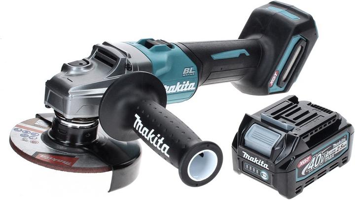 Produktbild Makita GA 005 GD1 Akku Winkelschleifer 40 V max. 125 mm Brushless XGT + 1x Akku 2,5 Ah - ohne Ladeg (125 mm)