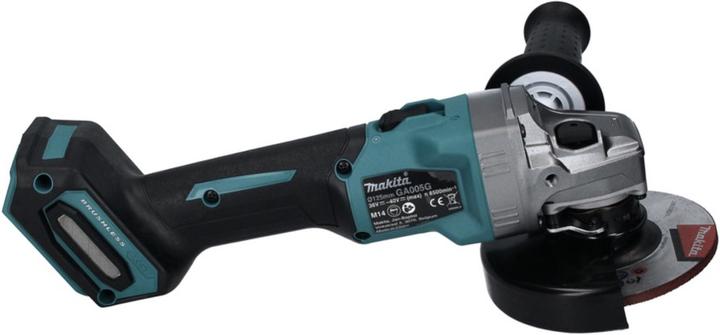 Produktbild Makita GA 005 GD1 Akku Winkelschleifer 40 V max. 125 mm Brushless XGT + 1x Akku 2,5 Ah - ohne Ladeg (125 mm)