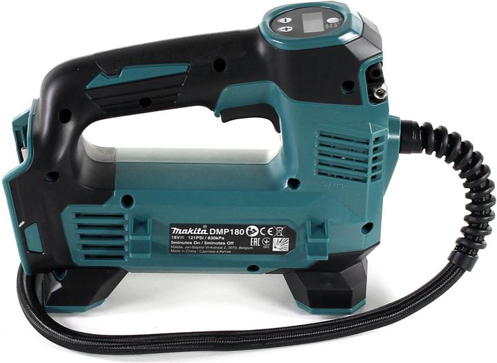 Immagine prodotto Makita DMP 180 SF Compressore a batteria 18 V 8,3 bar + 2x batteria 3,0 Ah + caricatore (8.30 bar, 0 l)
