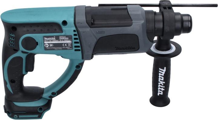 Actual product image Makita DHR 202 RT Battery combi hammer 18 V 2.0 J SDS Plus + 2x battery 5.0 Ah + charger (Rechargeable battery operated)