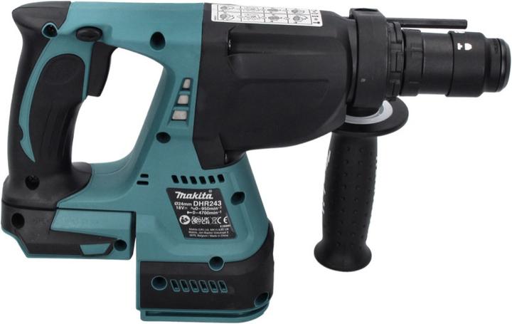 Actual product image Makita DHR 243 RF cordless hammer drill 18 V SDS plus Brushless + 2x battery 3.0 Ah + charger (Rechargeable battery operated)