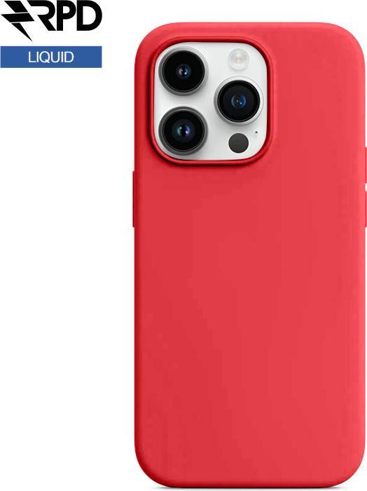 Image du produit RPD iPhone 14 Pro Max - Silicone Case Red (Rot), Liquid (Magsafe-Version) (Apple iPhone 14 Pro Max)