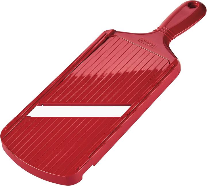 Actual product image Kyocera Universal plane, 4-stage cutting thickness adjustment, red