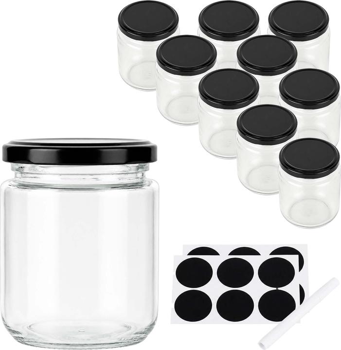 Produktbild Relaxdays 10x Einmachgläser (10 Stk., 0.20 l)
