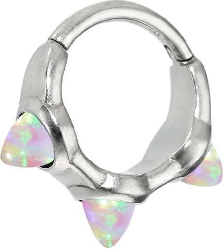 Image du produit Bijouteria Piercing d'oreille (Acier chirurgical 316L, Opale Synthétique)