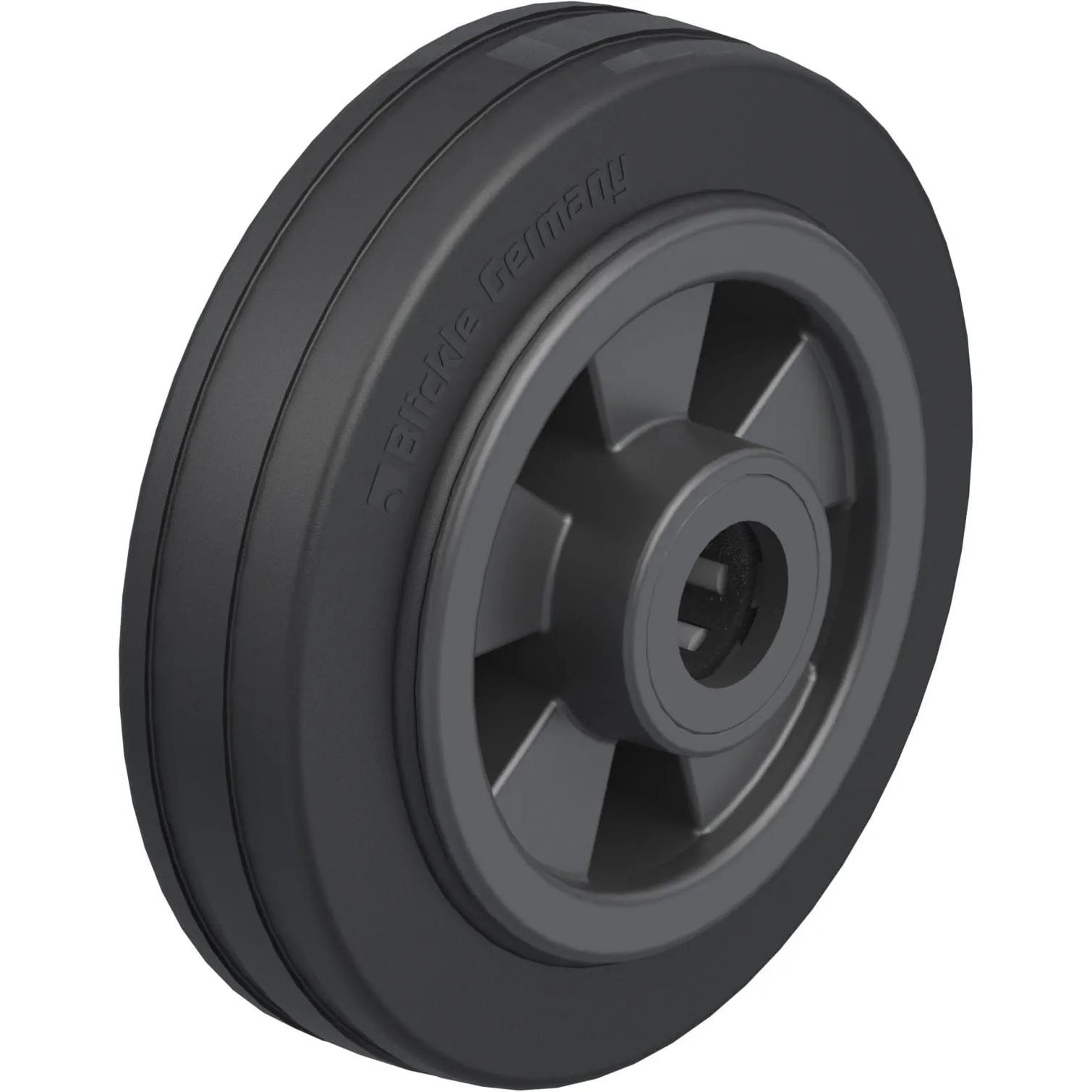 Blickle, Ruote + Rotelle, 36327 VPP 100/15R Schwerlast-Rad Rad-Durchmesser 100 mm Tragfähigkeit max. 70 kg