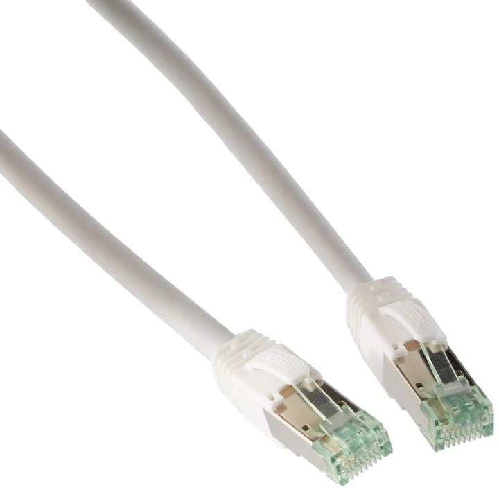 Nambo Patchkabel S/FTP Cat 6a High Quality T138 GHMT (ISO/IEC) weiss 1,0m (UTP, CAT6a, 1 m)