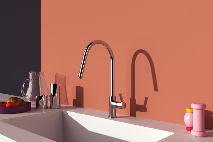 Actual product image Ideal Standard gusto - keukenkraan, chroom