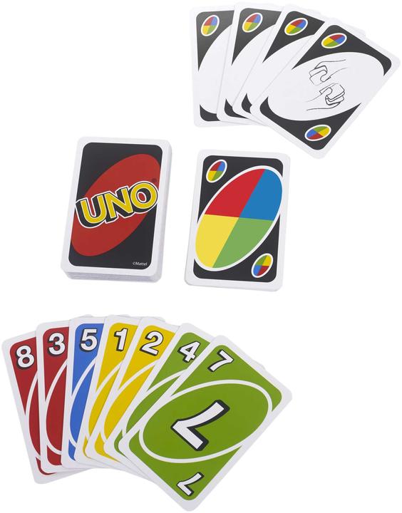 Produktbild Mattel Games UNO Kartenspiel (Englisch)