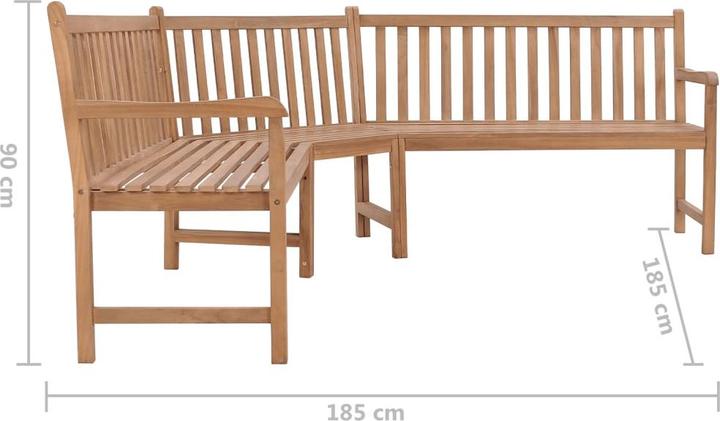 Actual product image vidaXL Eckbank