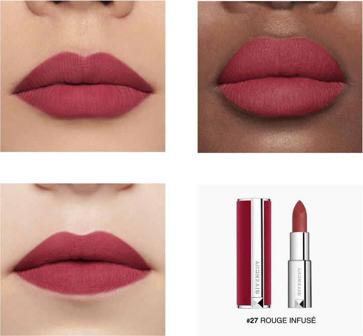 Immagine prodotto Givenchy Rossetto Le Rouge Deep Velvet Bellezza n. 27 - Rouge Infuse (27)