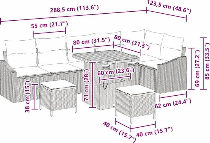 Produktbild vidaXL Baker