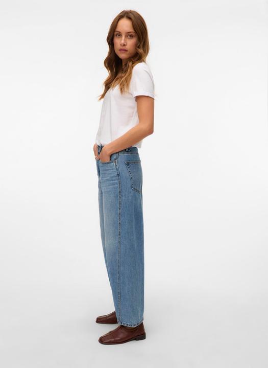 Produktbild Vero Moda VMZELDA Hohe Taille Barrel Fit Jeans Straight-Fit (W25/L32)
