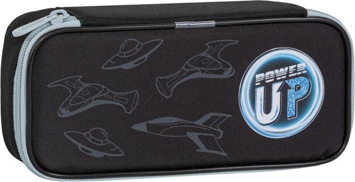 Tiger Family Pencil case without tools, 215mm x 110mm, black