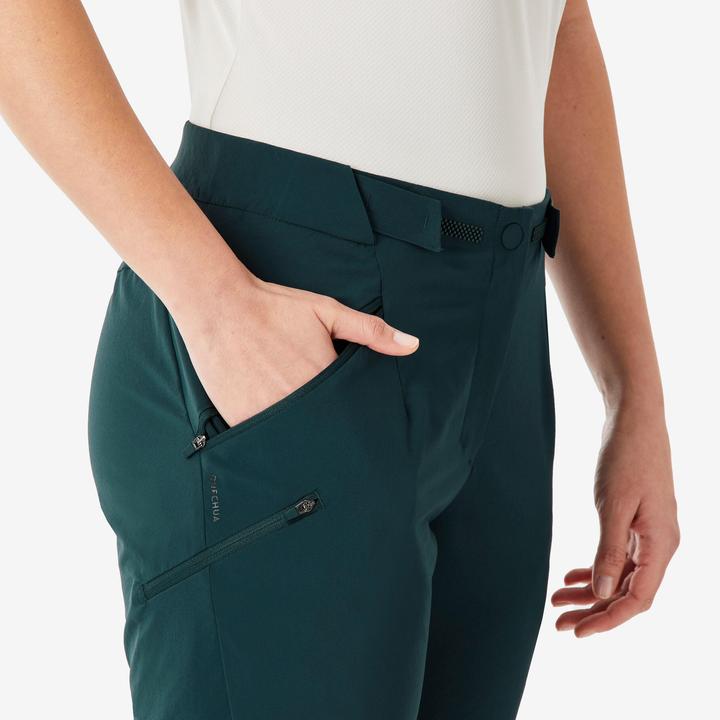 Produktbild Quechua Women’s Hiking Capri Pants - MH500 - Green (42)